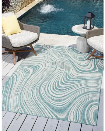 Modern outdoor modern pool rug - Rugs