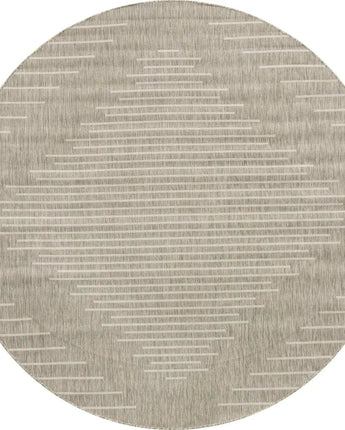 Modern outdoor modern tambor rug - Gray / 7’ 10 x 7’ 10 /
