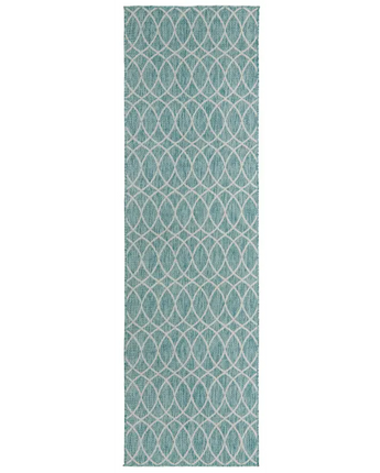 Modern outdoor trellis gitter rug - Area Rugs