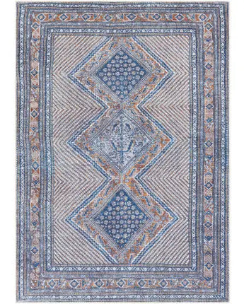 Océane washable area rug - Dark Blue / Rectangle / 2x3