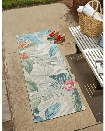 Outdoor outdoor botanical kula rug - Area Rugs