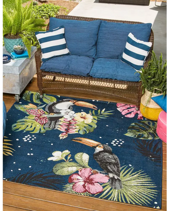 Outdoor outdoor botanical phipps rug - Area Rugs