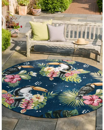 Outdoor outdoor botanical phipps rug - Area Rugs