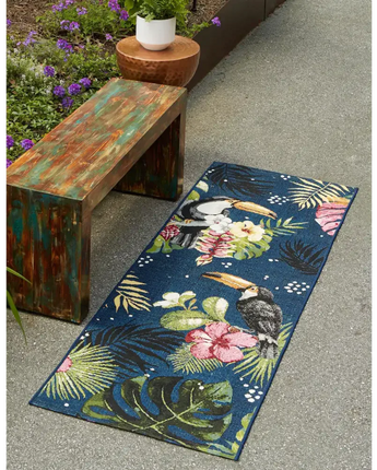 Outdoor outdoor botanical phipps rug - Area Rugs