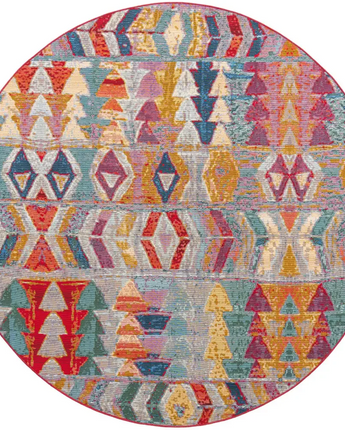 Outdoor outdoor modern tamarindo rug - Multi / 7’