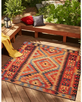 Outdoor outdoor tribal tortuguero rug - Area Rugs