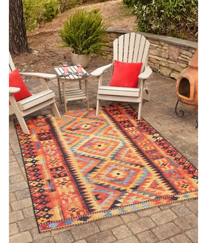 Outdoor outdoor tribal tortuguero rug - Area Rugs