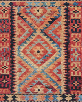 Outdoor outdoor tribal tortuguero rug - Multi / 5’