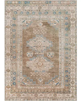 Pistil washable area rug - Beige / Rectangle / 5x7 - Area