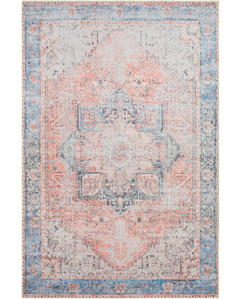 Poppy washable area rug - Pink / Rectangle / 2x3 - Area Rugs