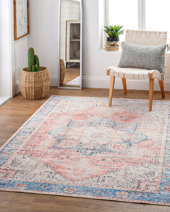 Poppy washable area rug - Area Rugs