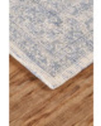 Reagan distressed ornamental wool rug - Area Rugs