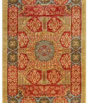 Red palace rectangle rug - Red / Rectangle / 2x3 - Area Rugs