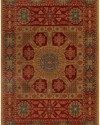 Red palace rectangle rug - Red / Rectangle / 6x9 - Area Rugs