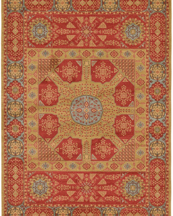 Red palace rectangle rug - Red / Rectangle / 7x10 - Area