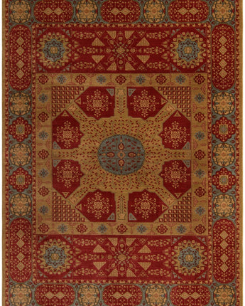 Red palace rectangle rug - Red / Rectangle / 9x12 - Area