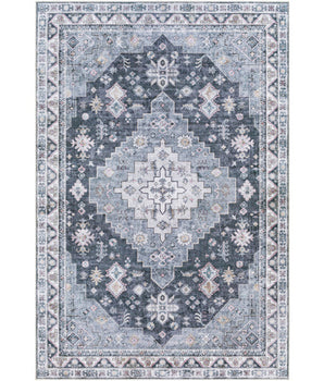 Rhodes washable area rug - Gray / Rectangle / 2x3 - Area