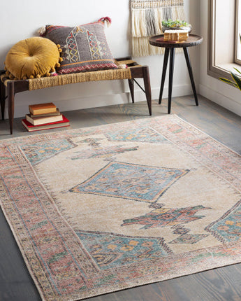 Risette washable area rug - Area Rugs