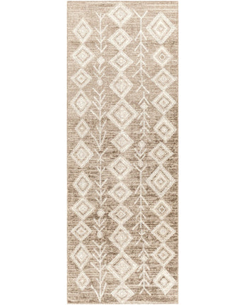 Rize washable area rug - Light Brown / Runner / 2’7’’