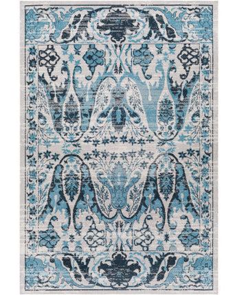 Rosalie washable area rug - Ink Blue / Rectangle / 5x7