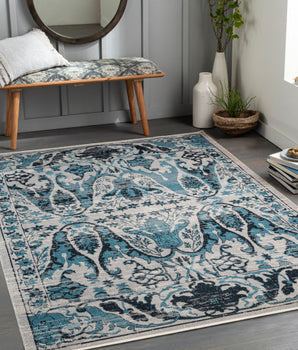 Rosalie washable area rug - Area Rugs