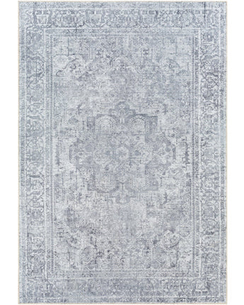 Rue de rivoli washable area rug - Light Gray / Rectangle