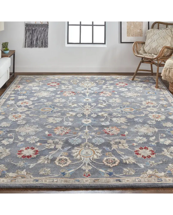 Rylan tufted persian floral rug - Area Rugs