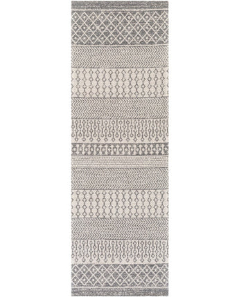 Selene washable area rug - Gray / Runner / 2’6’’ x