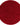 Solid shag area rug - Cherry Red / Round / 5 Ft Round