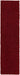 Solid shag area rug - Cherry Red / Runner / 2’ 6 x 10’