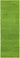 Solid shag area rug - Grass Green / Runner / 2’ 2 x 6’