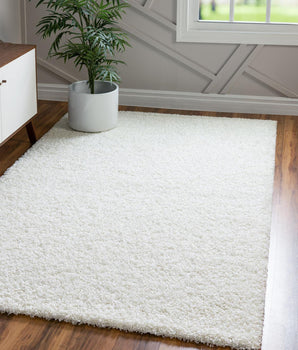 Solid shag area rug - Area Rugs