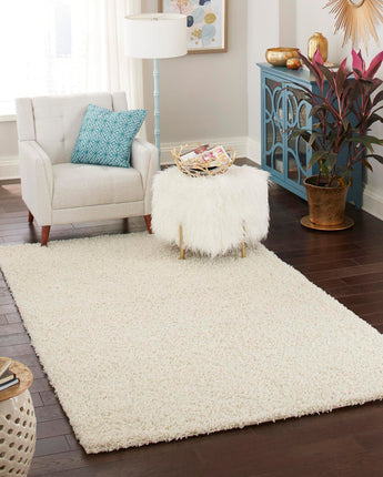 Solid shag area rug - Area Rugs