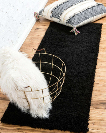 Solid shag area rug - Area Rugs