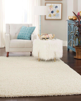 Solid shag area rug - Area Rugs