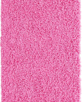 Solid shag rug - Bubblegum Pink / Runner / 2’ 6 x 10’