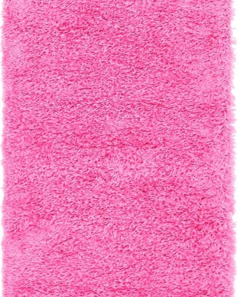 Solid shag rug - Bubblegum Pink / Runner / 2’ 6 x 13’