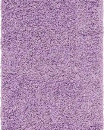 Solid shag rug - Lilac / Runner / 2’ 6 x 13’ Runner