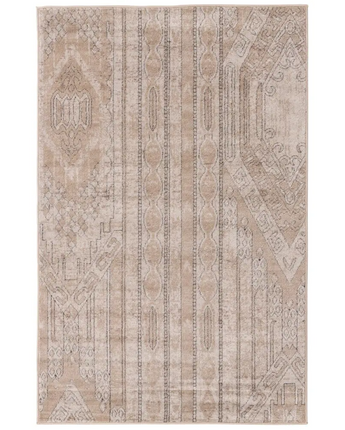 Southwestern grand canyon aztec area rug - Beige