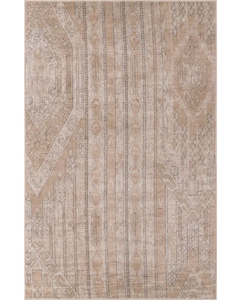 Southwestern grand canyon aztec area rug - Beige