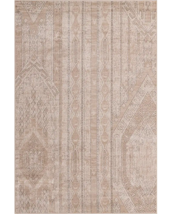 Southwestern grand canyon aztec area rug - Beige