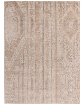 Southwestern grand canyon aztec area rug - Beige