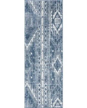 Southwestern grand canyon aztec area rug - Blue / Runner