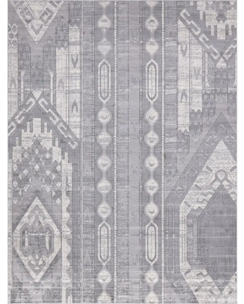 Southwestern grand canyon aztec area rug - Gray / Rectangle