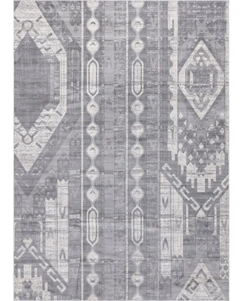 Southwestern grand canyon aztec area rug - Gray / Rectangle