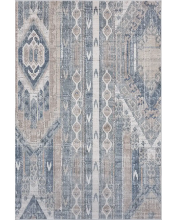 Southwestern grand canyon aztec area rug - Navy Blue