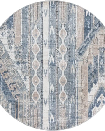 Southwestern grand canyon aztec area rug - Navy Blue