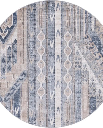 Southwestern grand canyon aztec area rug - Navy Blue