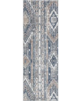 Southwestern grand canyon aztec area rug - Navy Blue