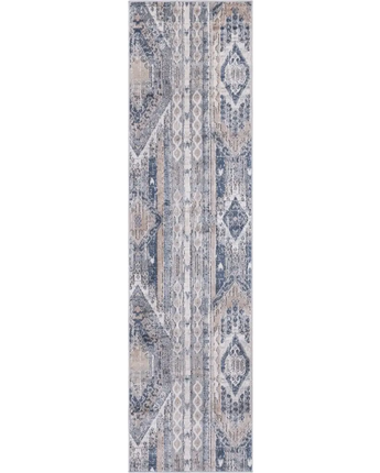 Southwestern grand canyon aztec area rug - Navy Blue